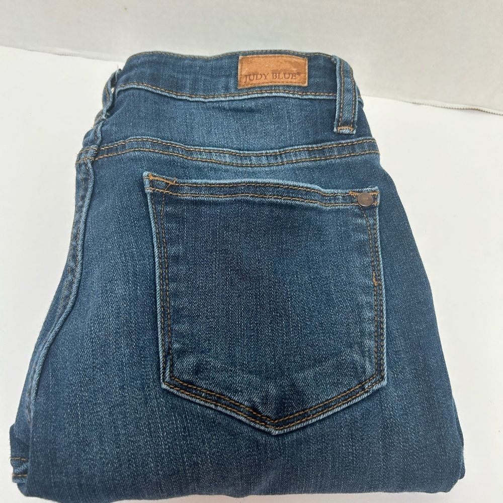 Judy Blue Mid-Rise Skinny Distressed Jeans Style #82364 Size 9/29
